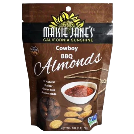 Cowboy BBQ Almonds - Reclosable Pouch