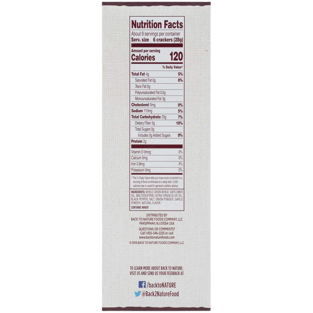Cracked Black Pepper Whole Wheat Crackers - Image 4