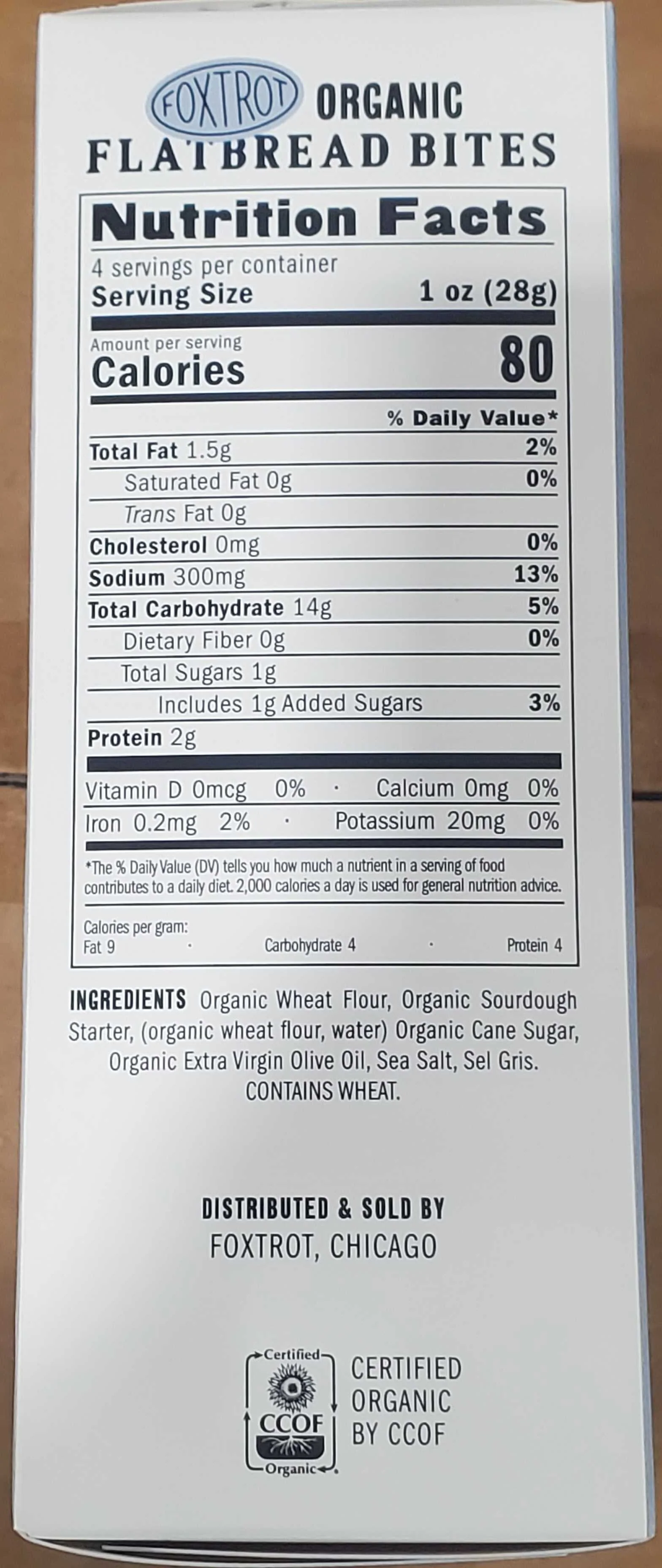 Organic Cracked Sea Salt Cracker Bites - Image 2