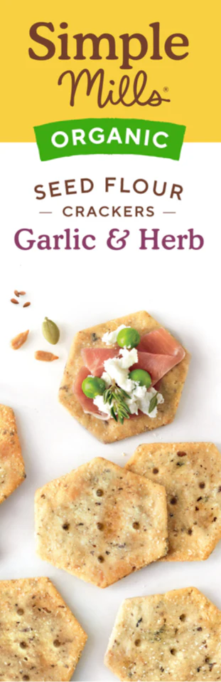 Organic Garlic Herb Seed Cracker - Image 3