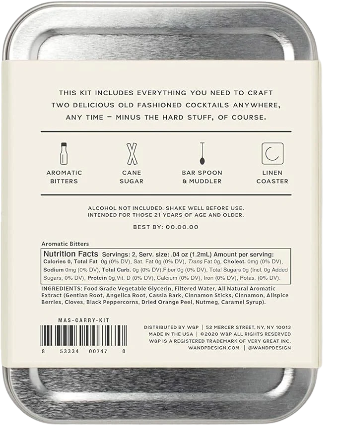 Craft Cocktail Kit | The Old Fashioned (Bitters) - Image 2