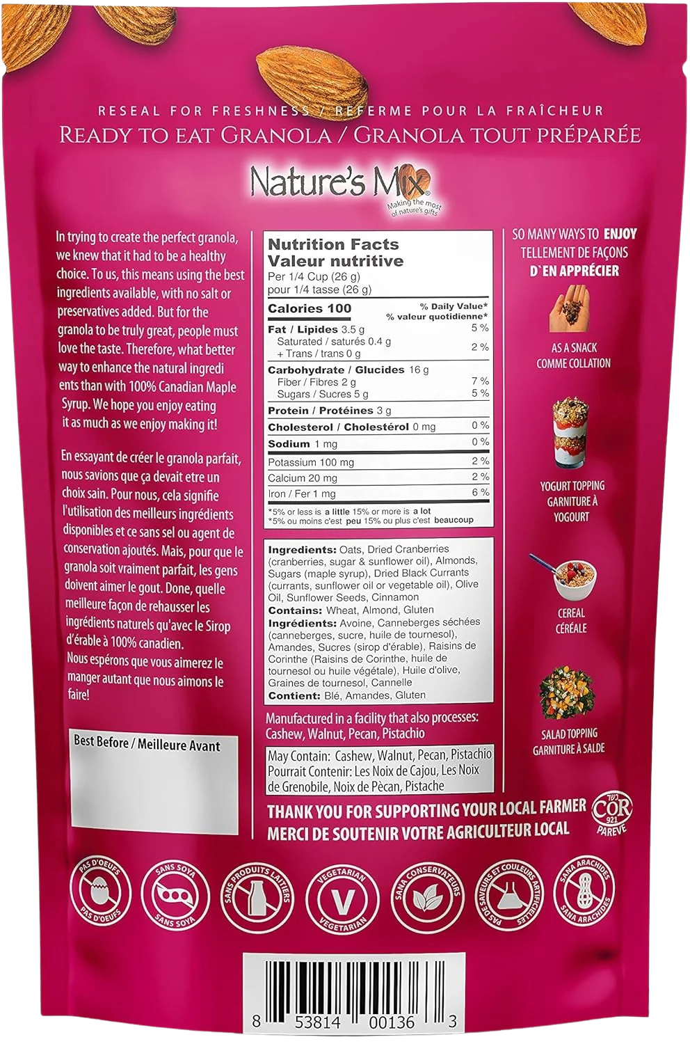 Cranberry Maple Granola - Image 2