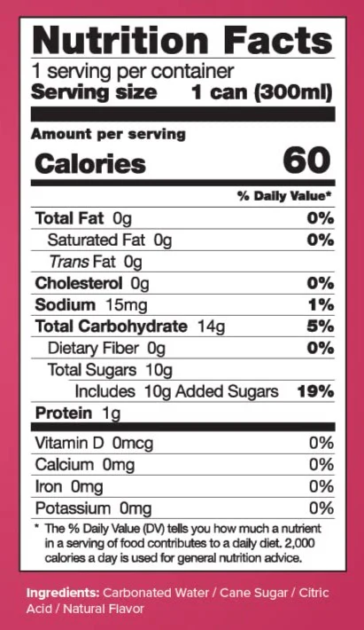 Cranberry Soda 4Pk - Image 3