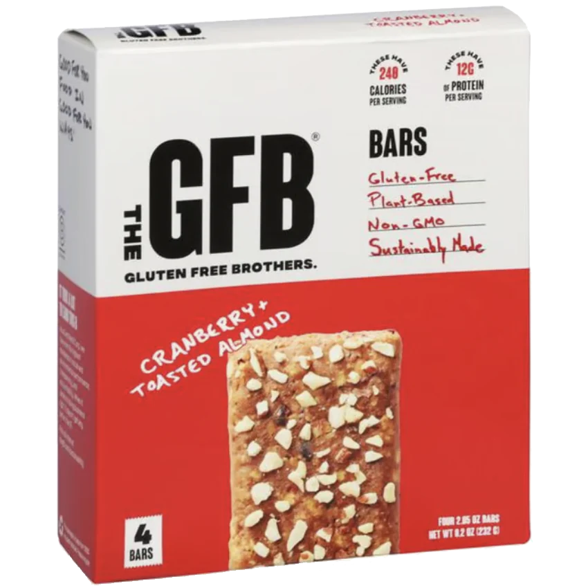 Cranberry Toasted Almond Bars (4 CT)