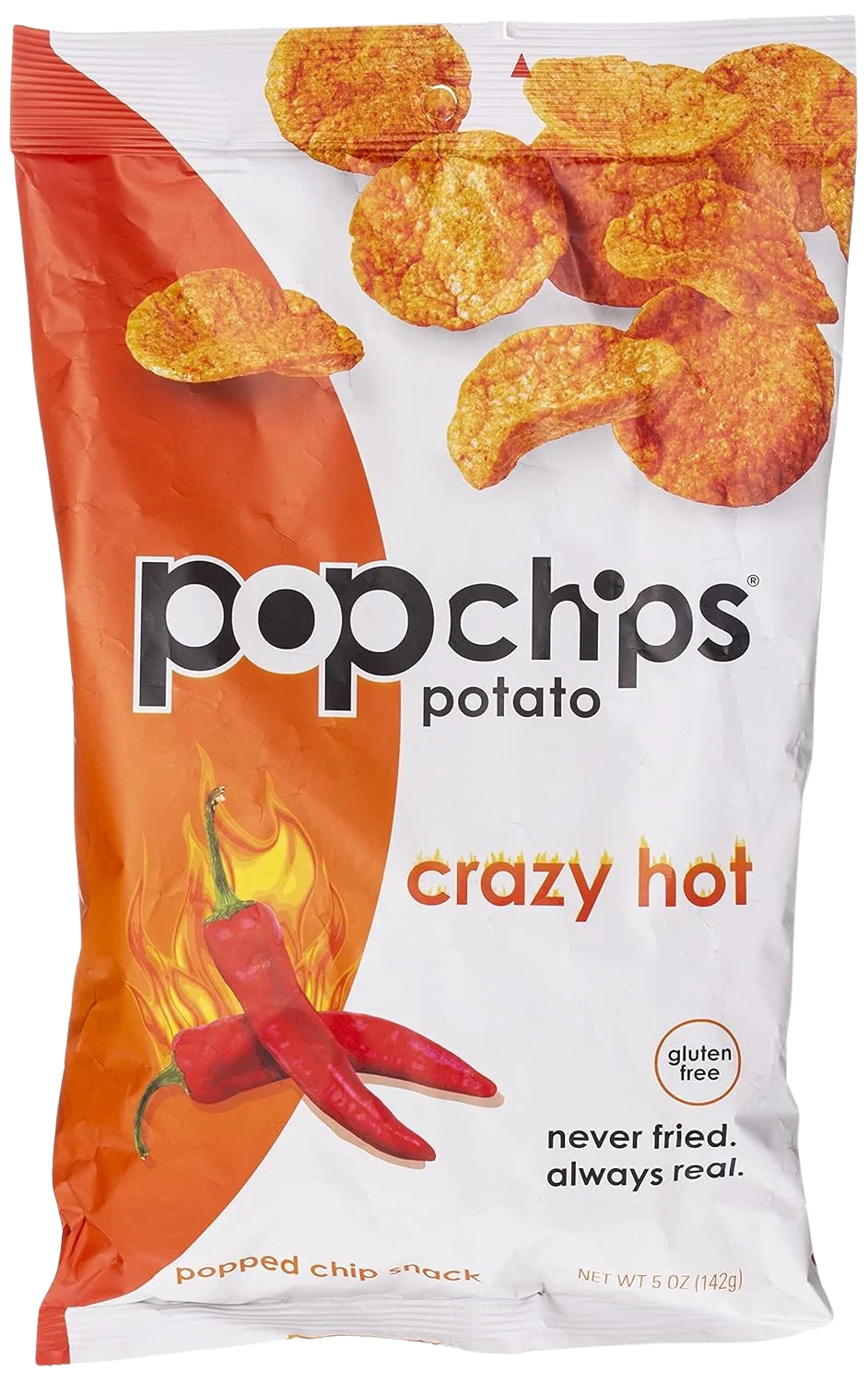 Crazy Hot Popped Potato Chips