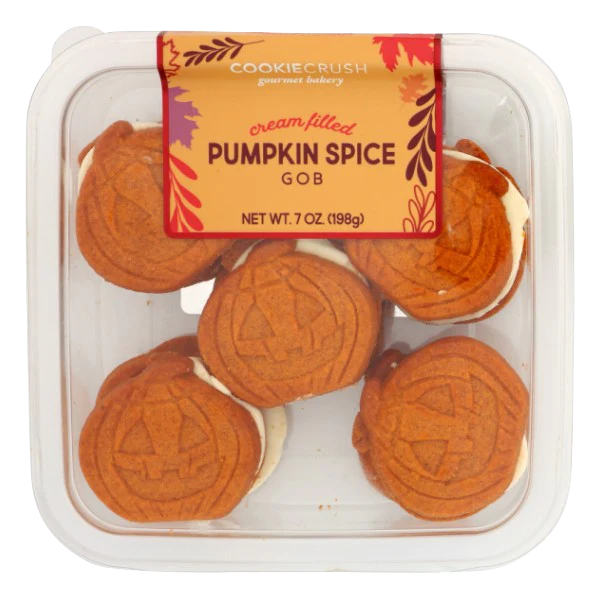 Cream Filled Pumpkin Gob Cookie