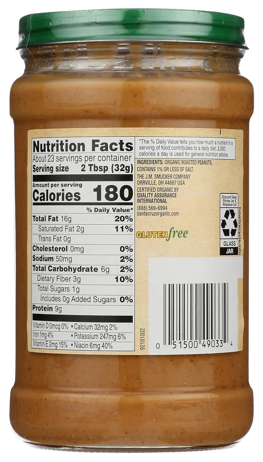 Creamy Dark Roasted Peanut Butter - Image 2