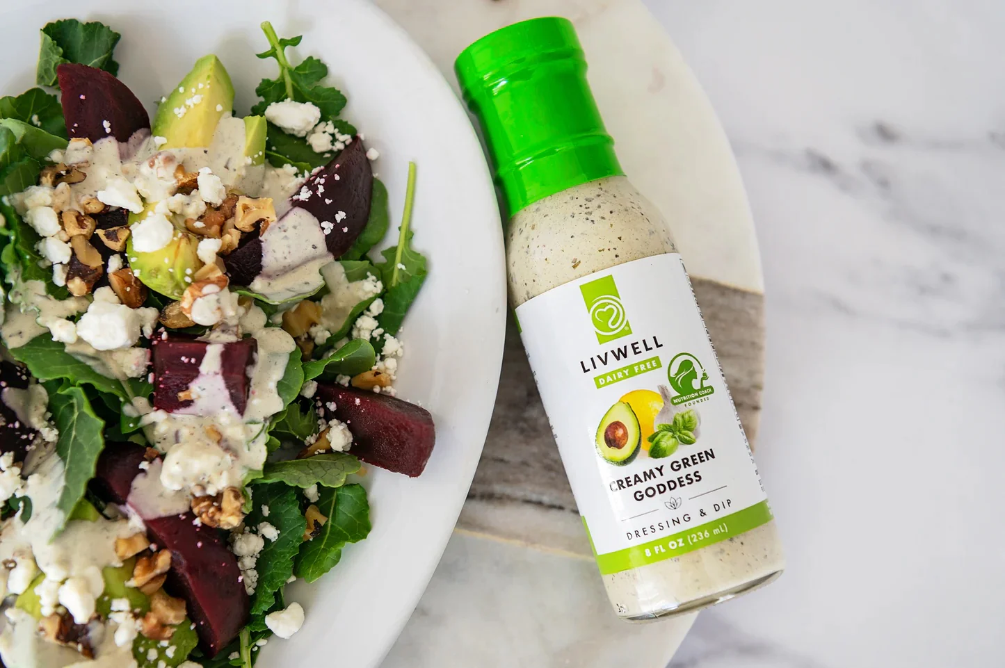 Creamy Green Goddess Dairy-Free Dressing & Dip - Image 2