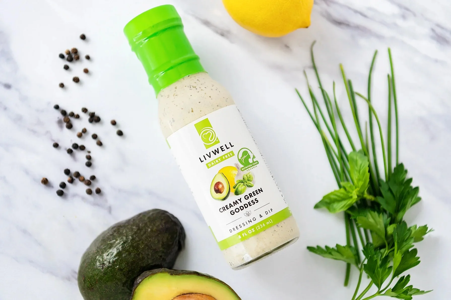 Creamy Green Goddess Dairy-Free Dressing & Dip - Image 3