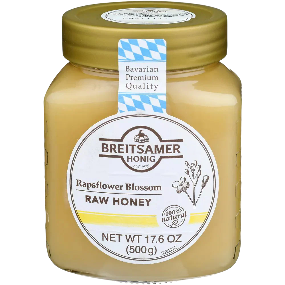 Creamy Rapsflower Raw Honey