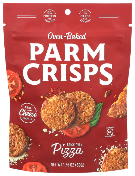 Mini Parmesan Pizza Crisps