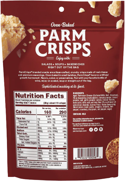 Mini Parmesan Pizza Crisps - Image 2
