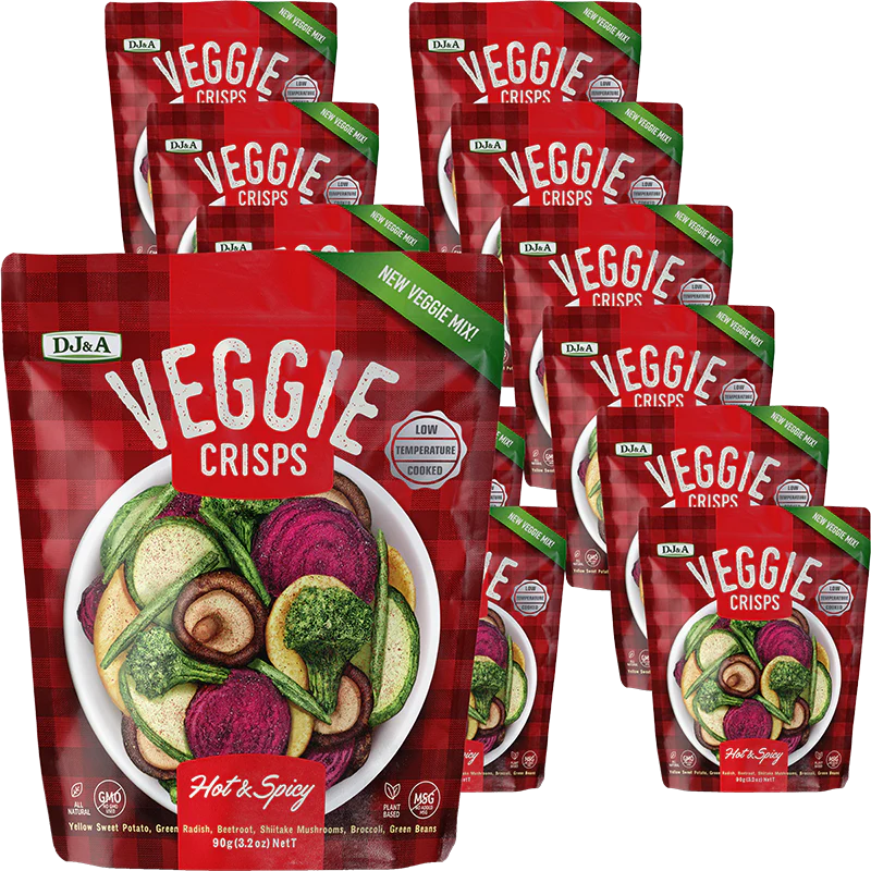 Crisps Veggie Hot N Spicy (12 Pack)