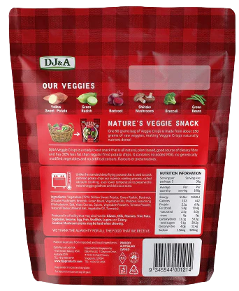Crisps Veggie Hot N Spicy (12 Pack) - Image 3