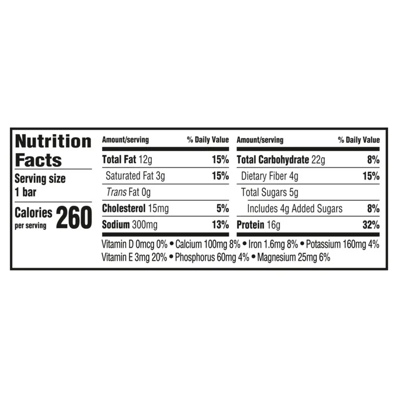 Crispy Almond Salted Caramel Protein Bars (12 CT) - Image 4