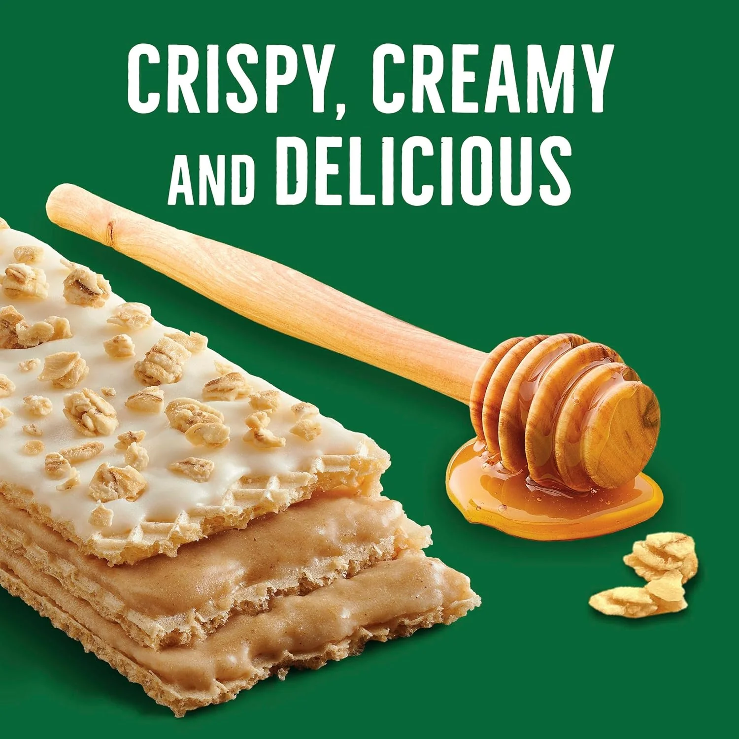Crispy Creamy Wafer Bar Honey Vanilla (5 CT) - Image 3