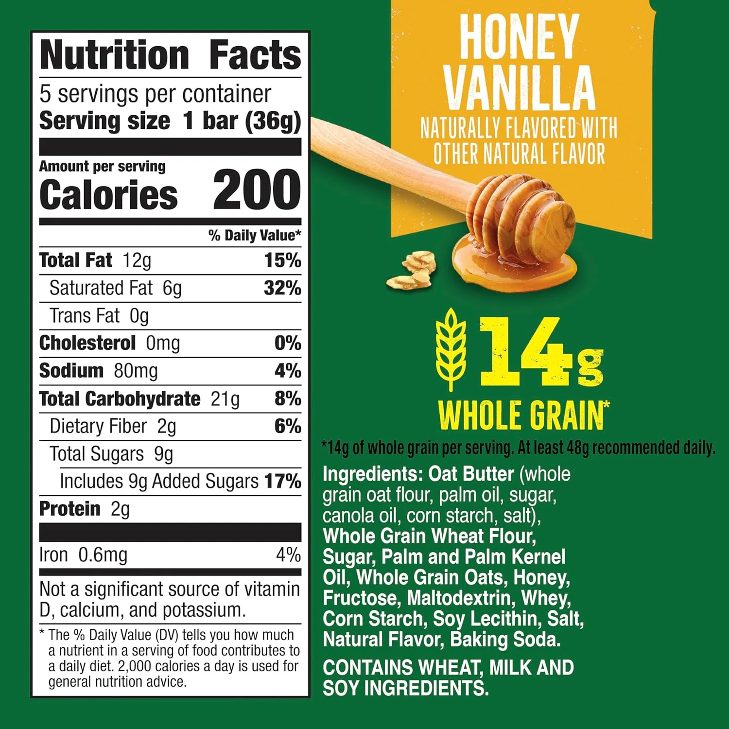 Crispy Creamy Wafer Bar Honey Vanilla (5 CT) - Image 4