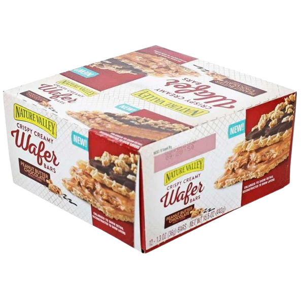 Crispy Creamy Wafer Bars - Peanut Butter Chocolate (12 CT)