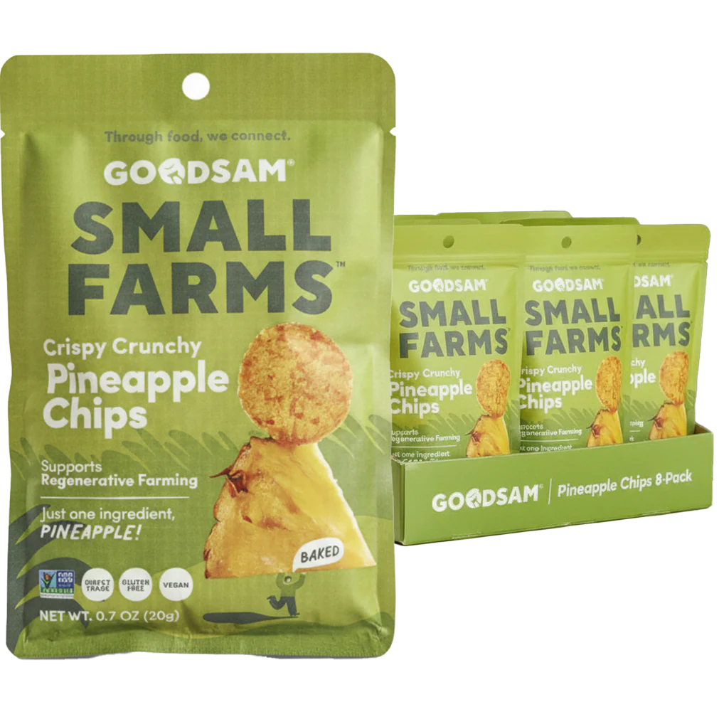Crispy Crunchy Pineapple Chips (8 Pack)