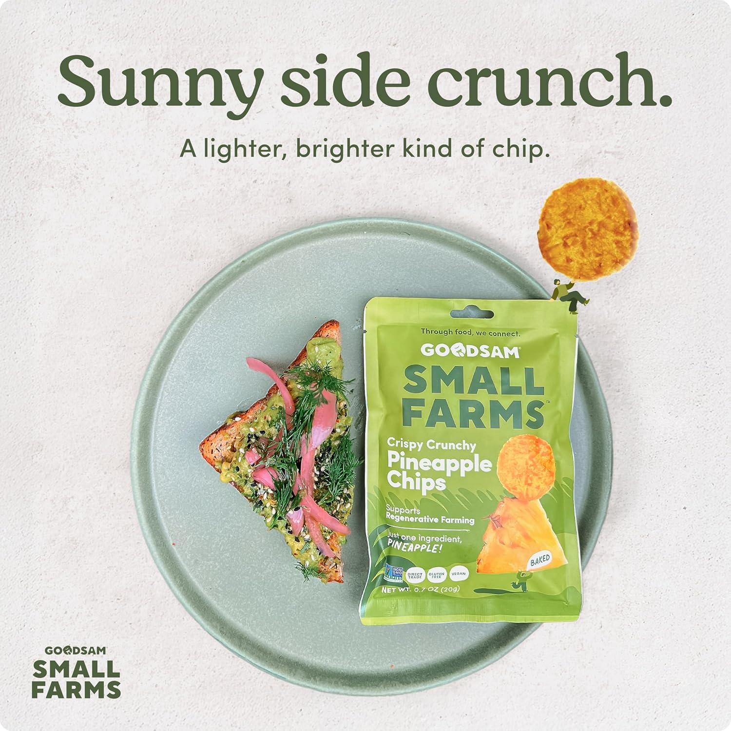 Crispy Crunchy Pineapple Chips (8 Pack) - Image 4