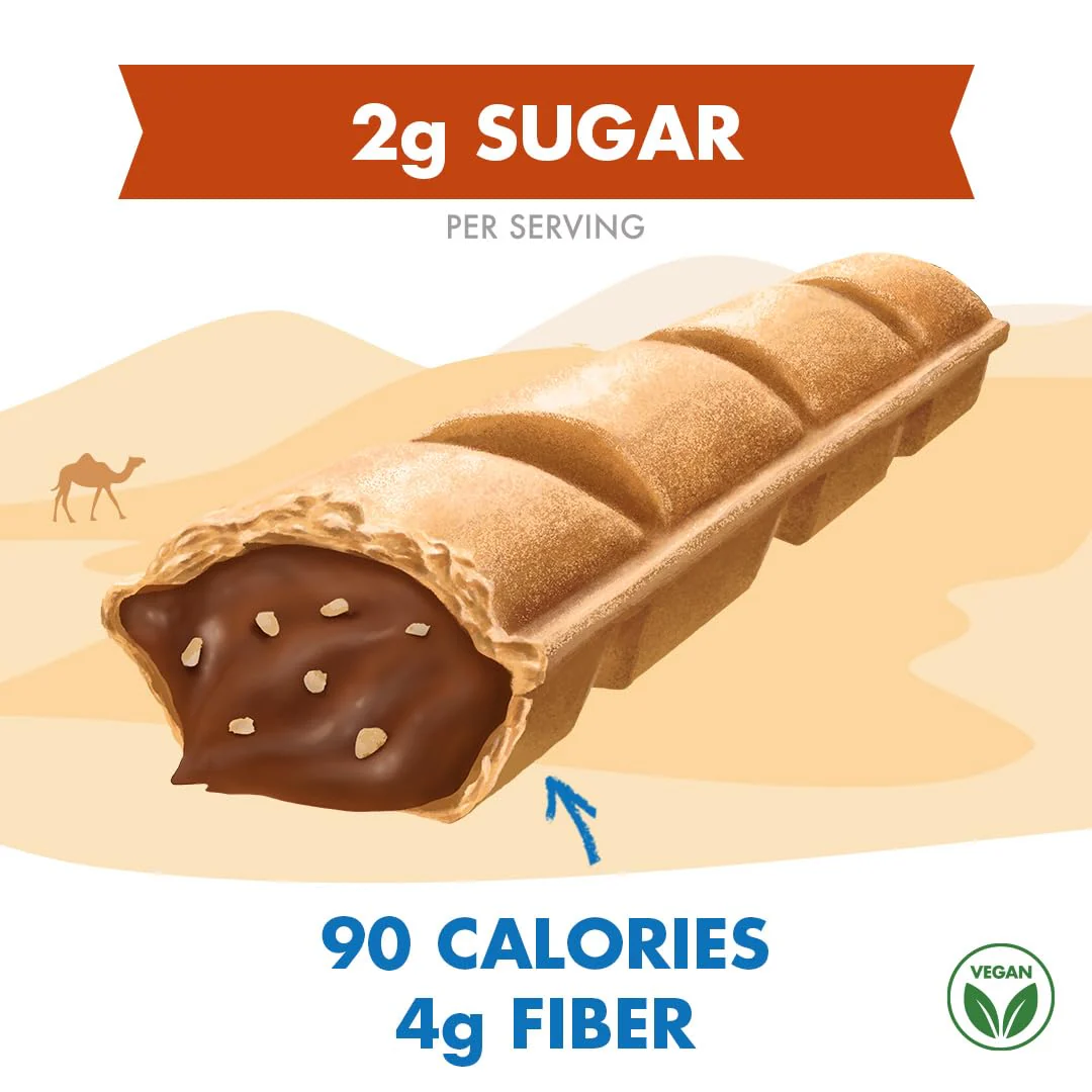 Crispy Dunes Wafer Bars - Chocolate Hazelnut (12 CT) - Image 3