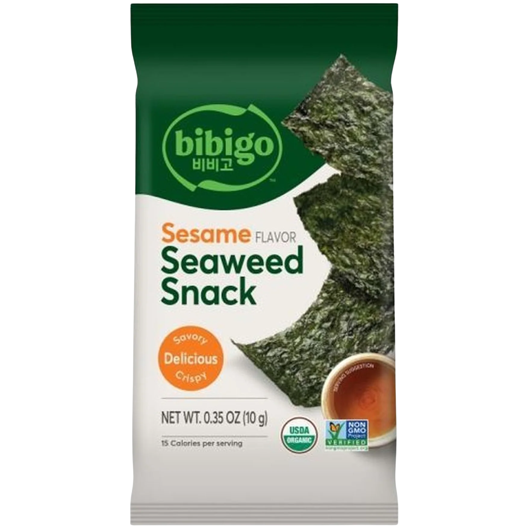 Crispy Sesame Seaweed Snacks (12 Pack) - Image 2