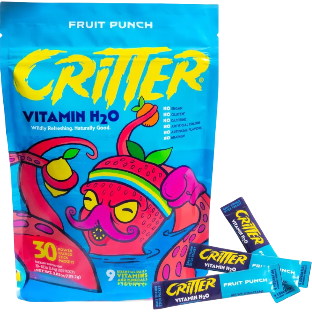 Critter Vitamin H2O, Fruit Punch (30 CT)