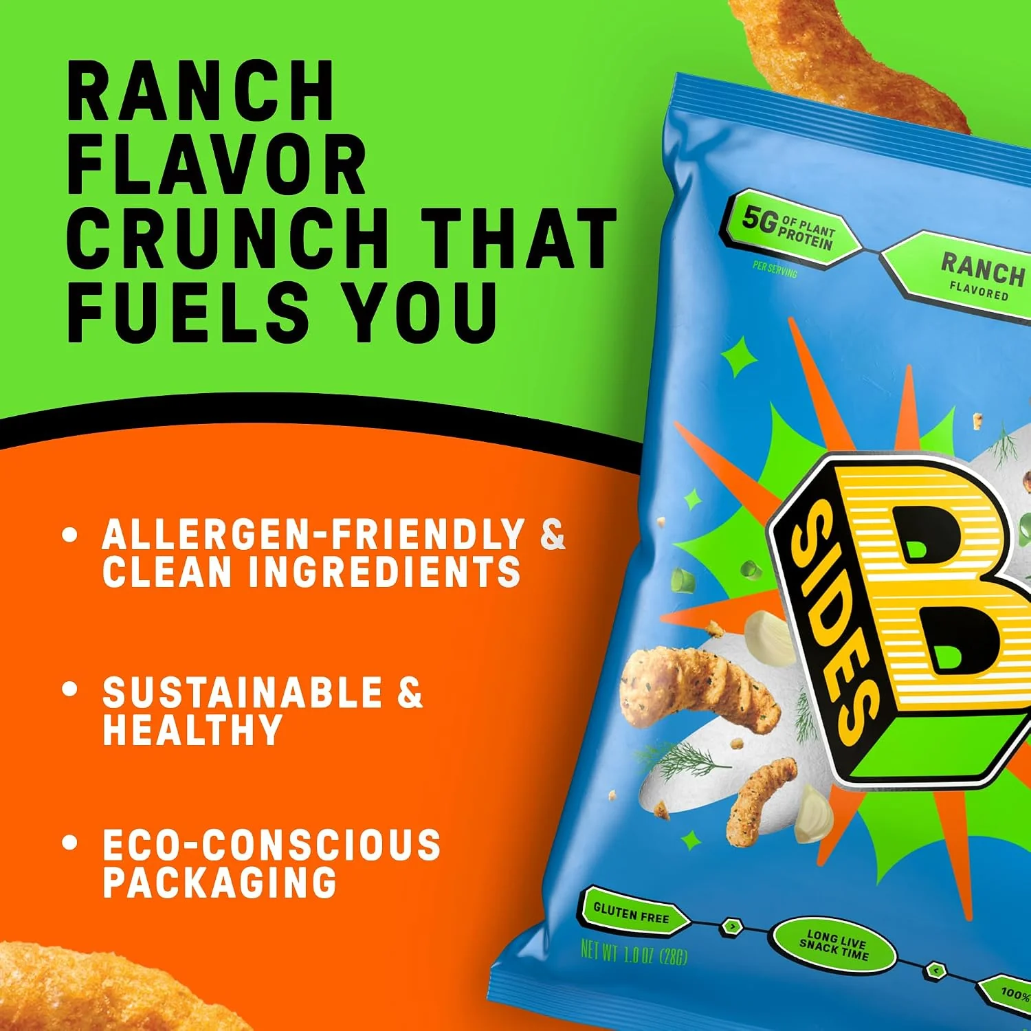 Crunch Puffs - Ranch (12 Pack) - Image 2