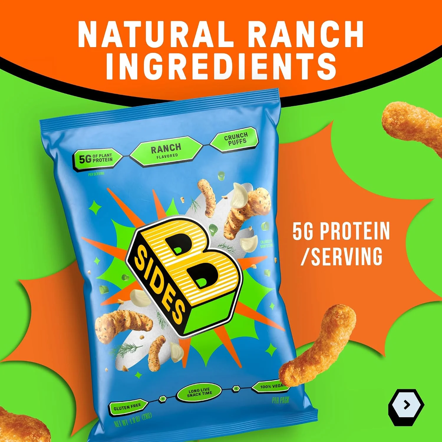 Crunch Puffs - Ranch (12 Pack) - Image 4