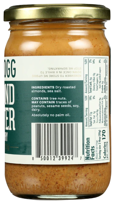 Crunchy Almond Butter - Image 2