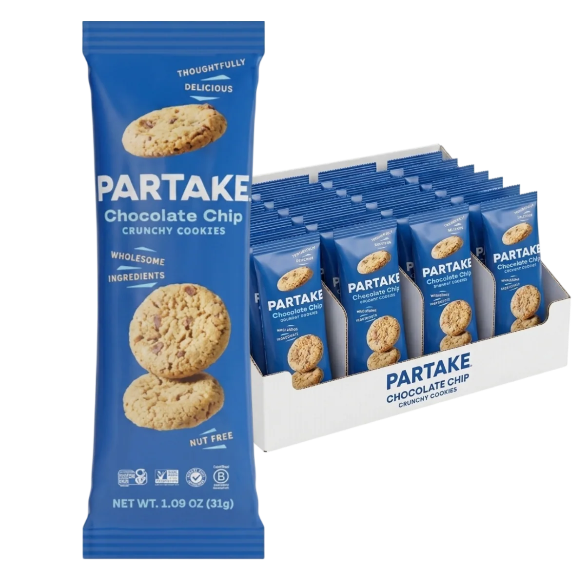 Crunchy Chocolate Chip Cookie (24 Pack)