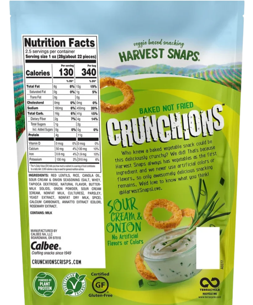 Crunchy Loops Sour Cream & Onion - Image 2