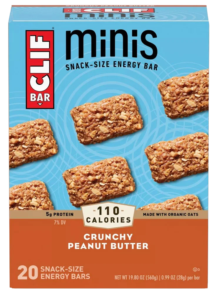 Crunchy Peanut Butter Energy Bar Minis