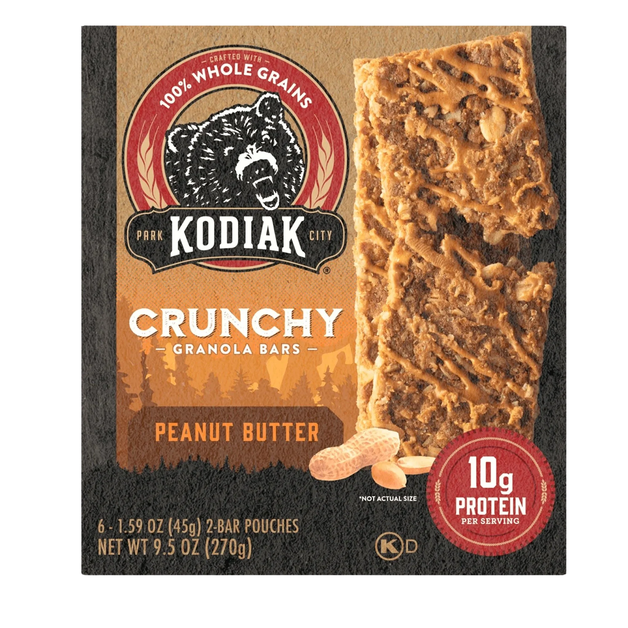 Crunchy Peanut Butter Granola Bars