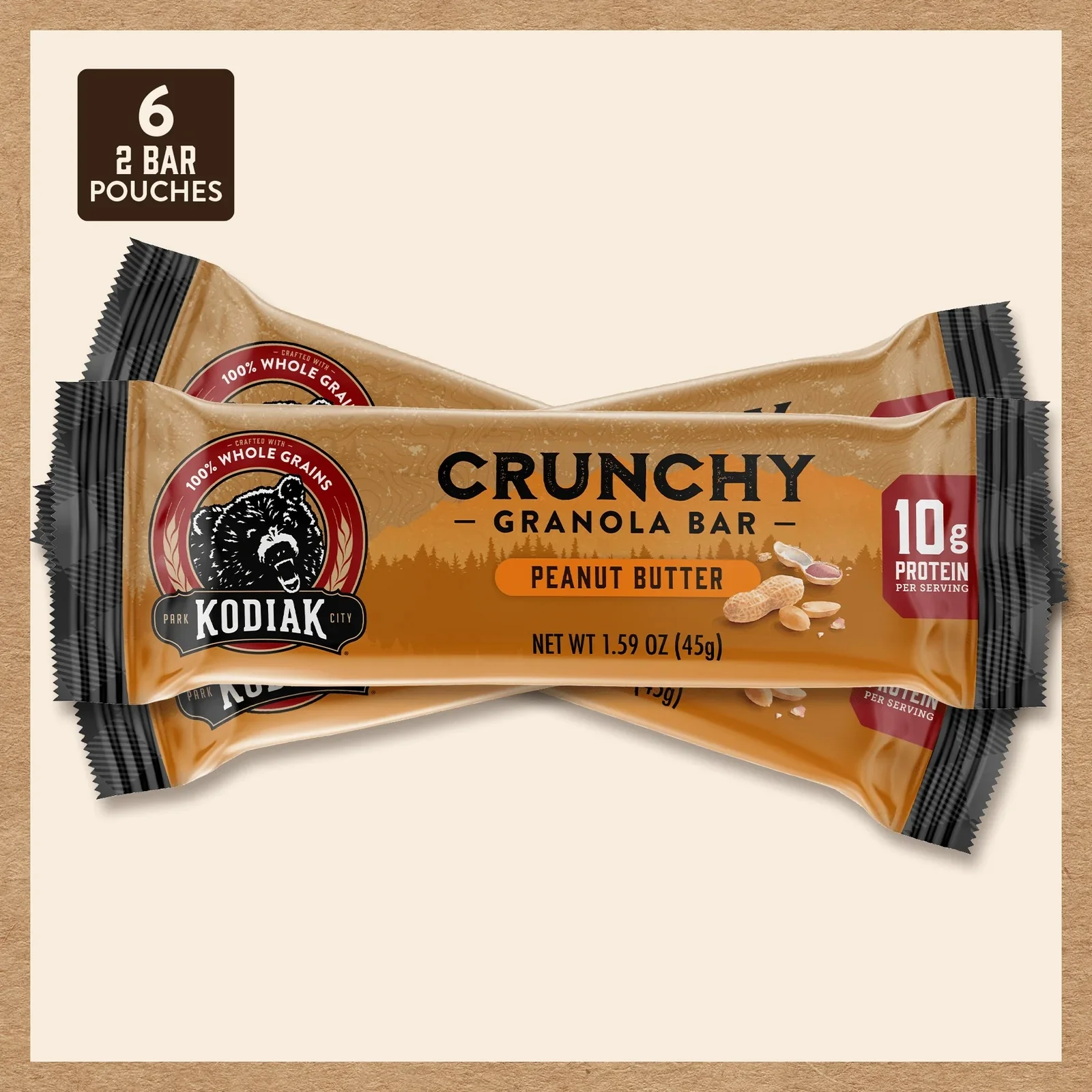 Crunchy Peanut Butter Granola Bars - Image 3