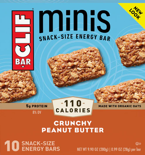 Crunchy Peanut Butter Mini Energy Bar (10 Pack)