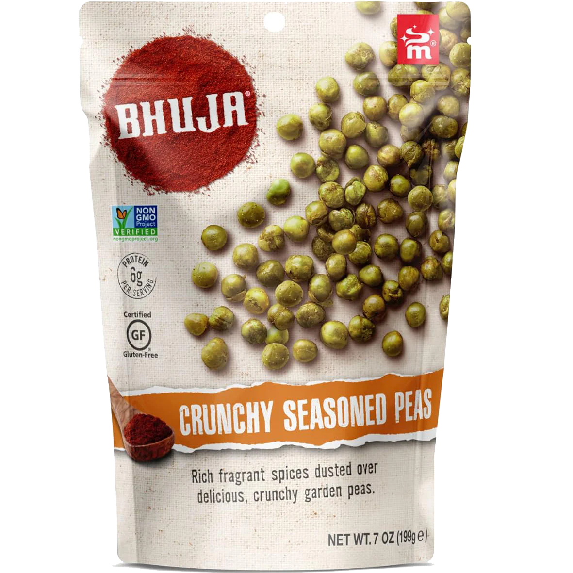 Crunchy Seasoned Peas Snack Mix