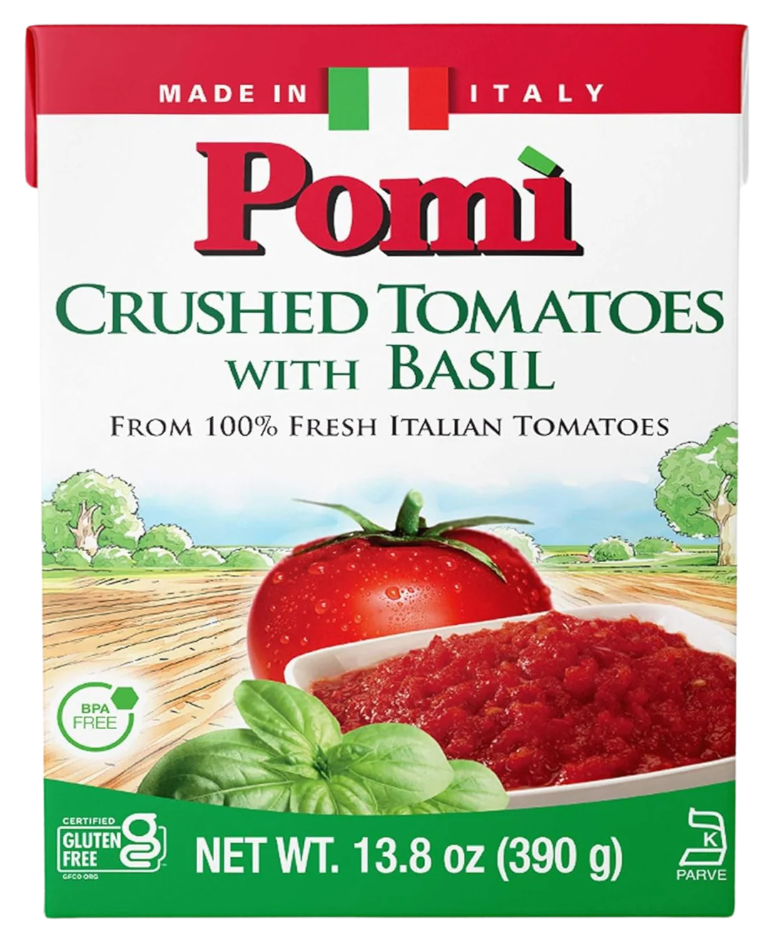 Crushed Tomatoes with Basil