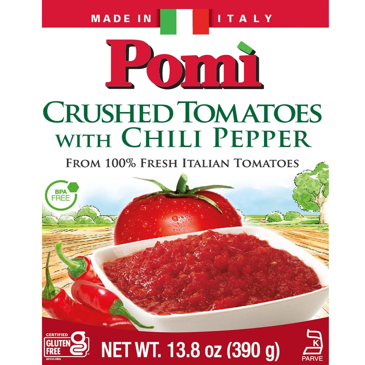 Crushed Tomatoes & Chili Pepper (12 Pack) - Image 2