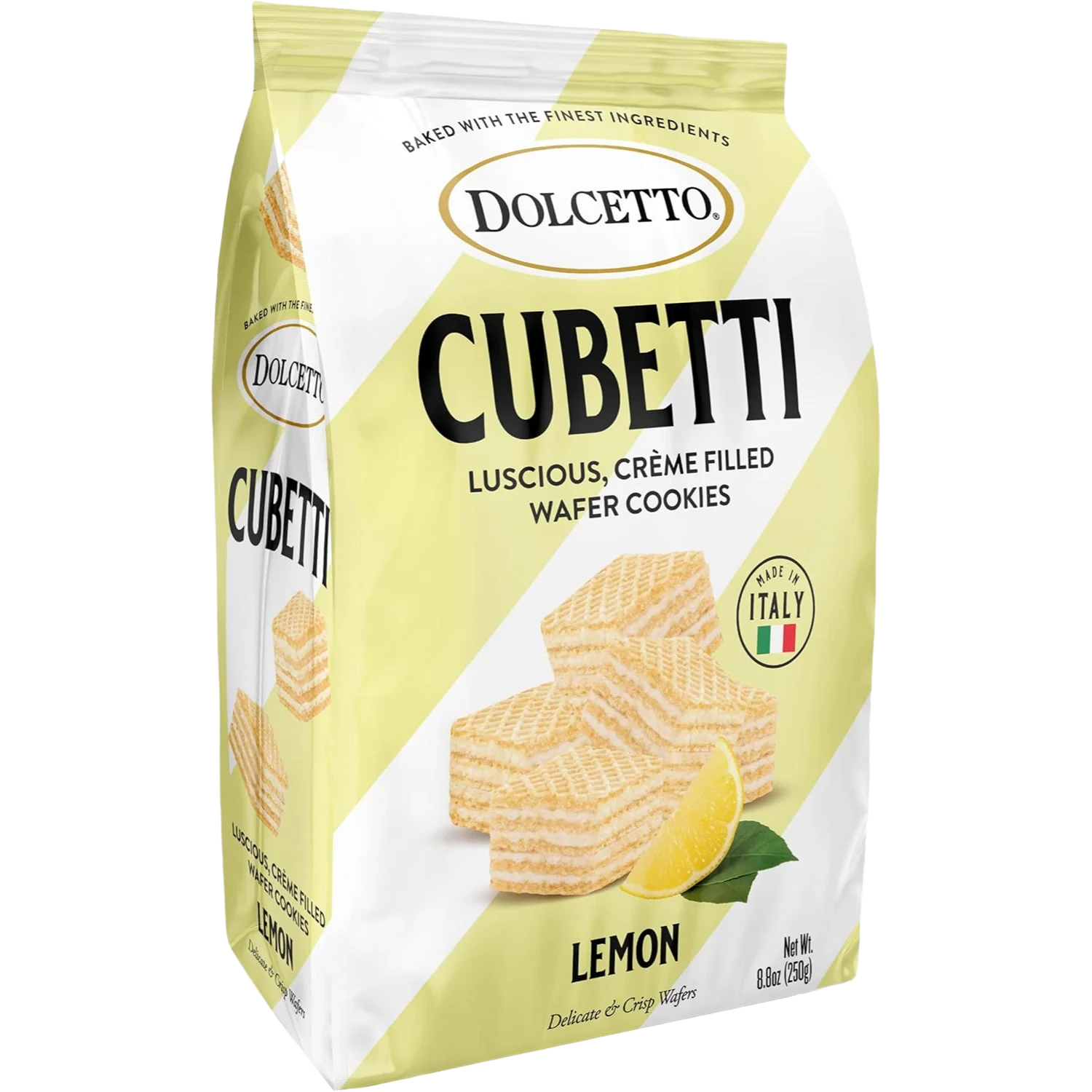Cubetti Lemon Cream Wafers