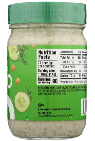 Cucumber Dill Hummus Mayo - Image 2