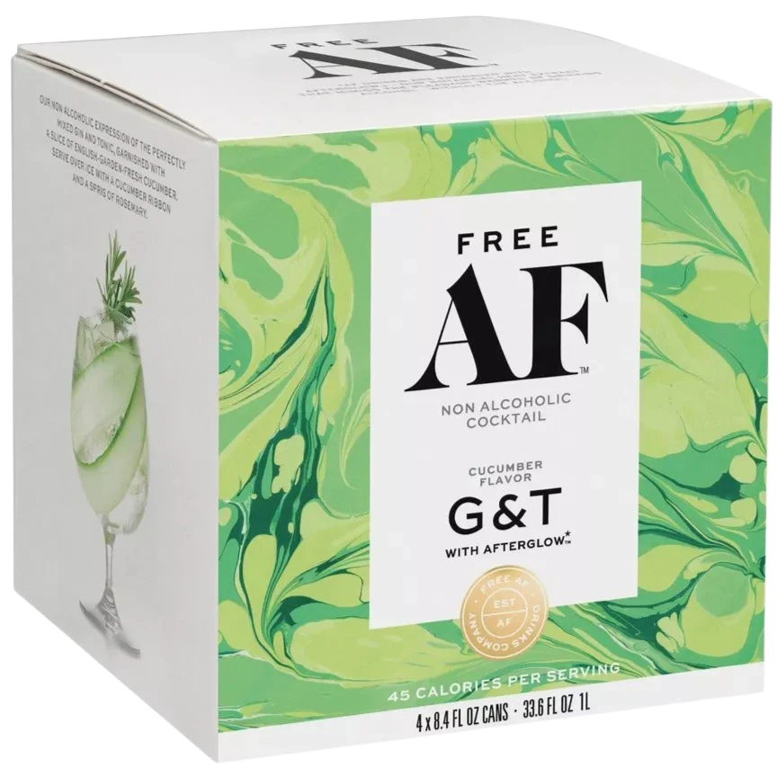 Cucumber G&T Non-Alcoholic Cocktail Mixer (4 Pack)