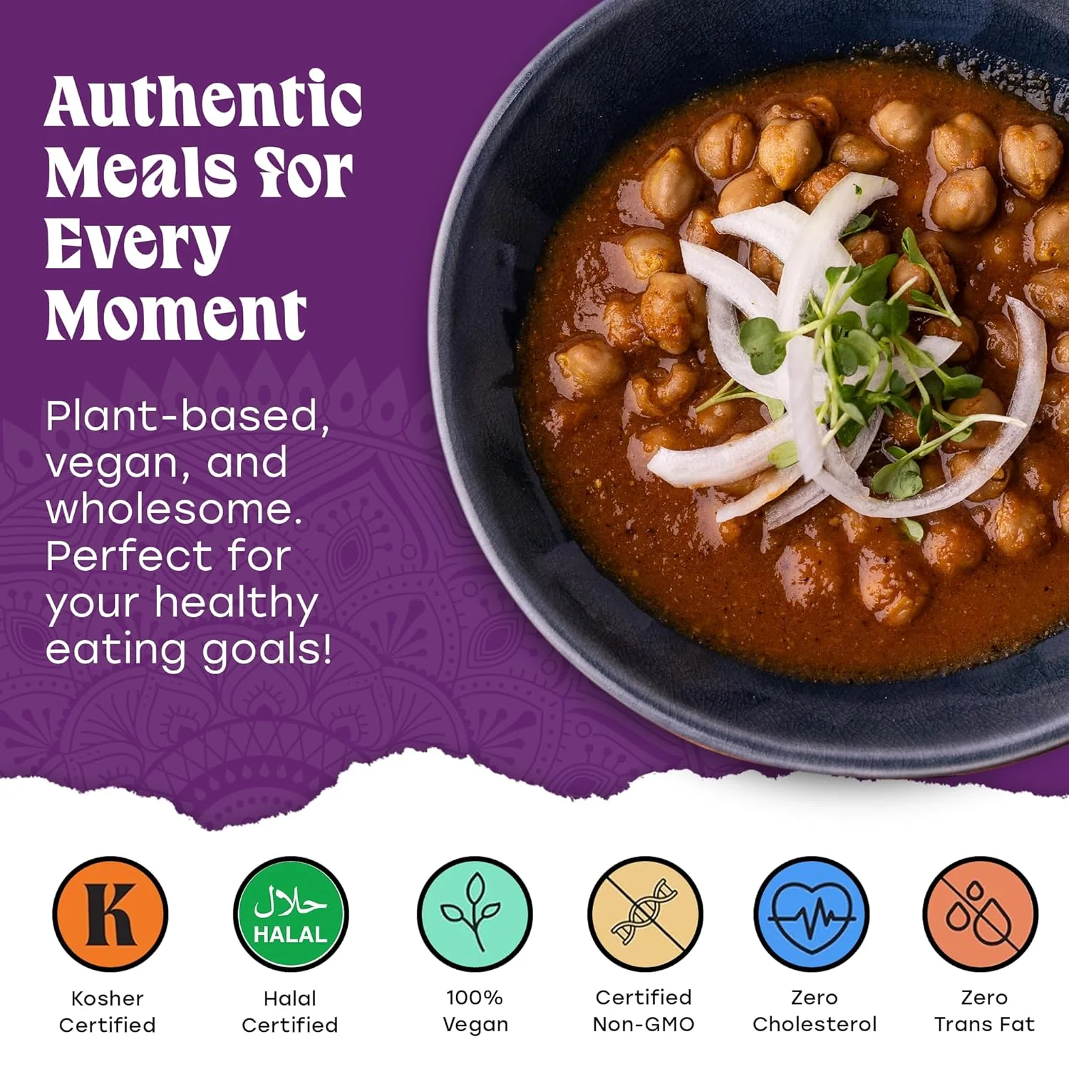 Curried Chickpeas - Chana Masala - Image 3
