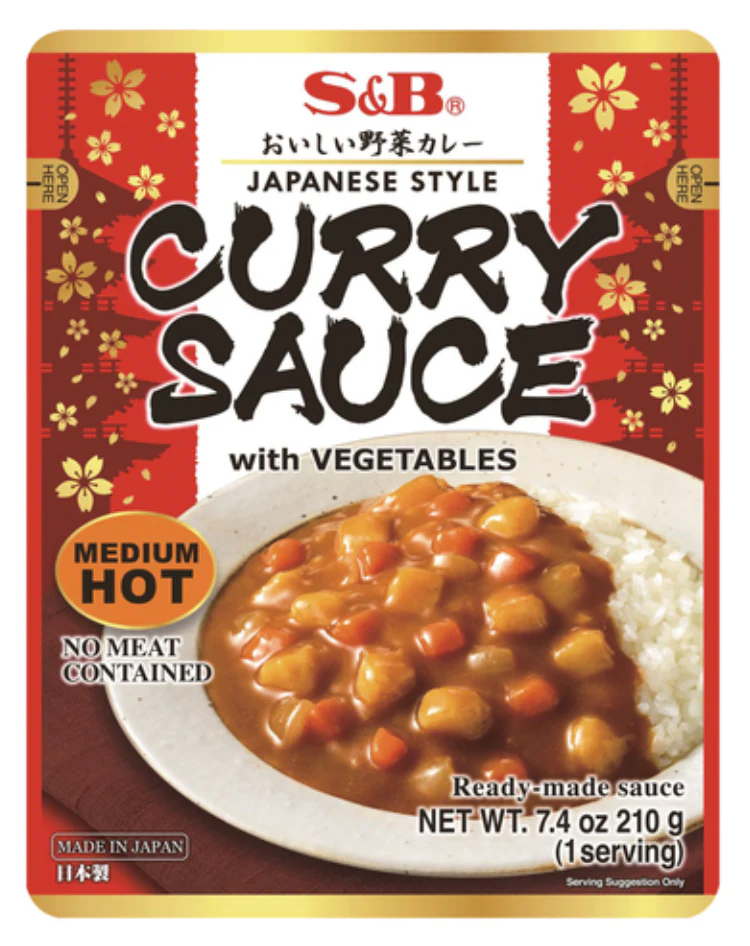Curry Sauce with Vegetables Medium Hot (10 Pack) - Image 2