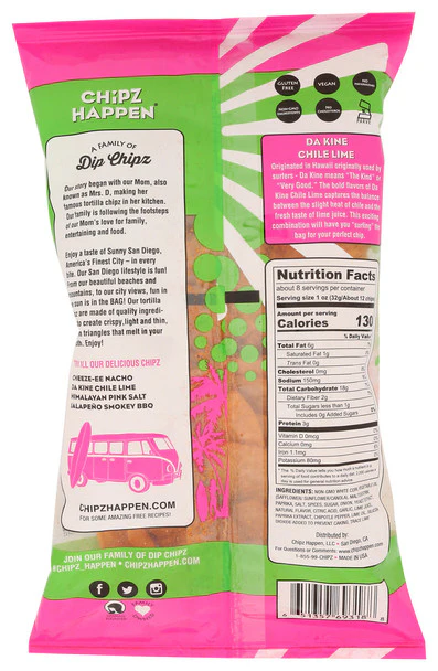 Da Kine Chile Lime Tortilla Chips - Image 2