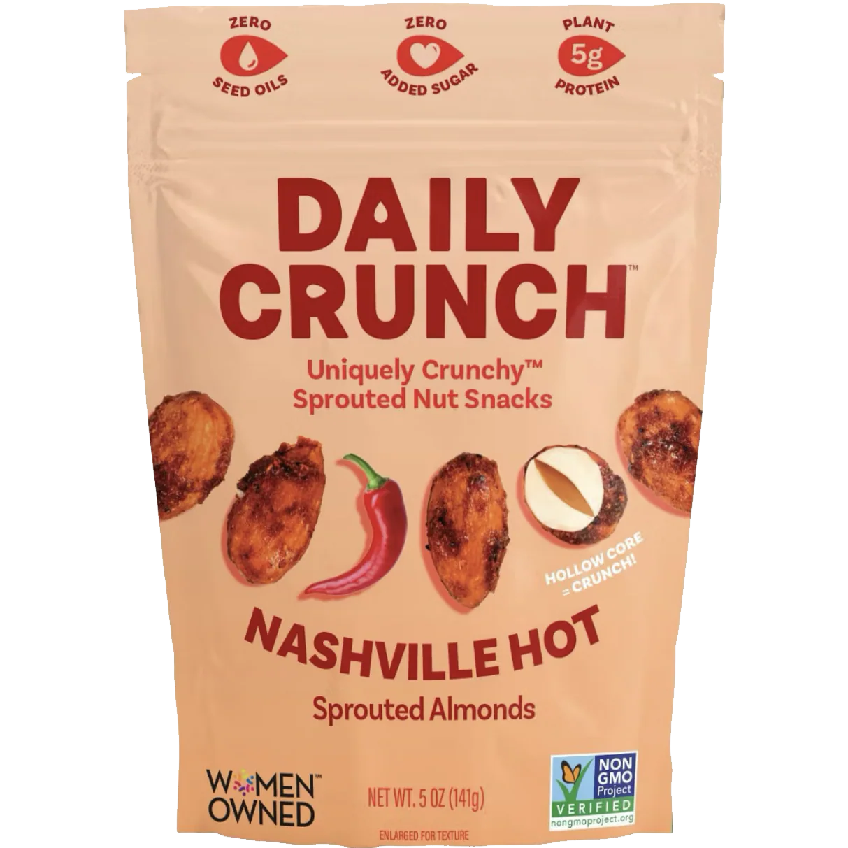 Nashville Hot Sprouted Almonds