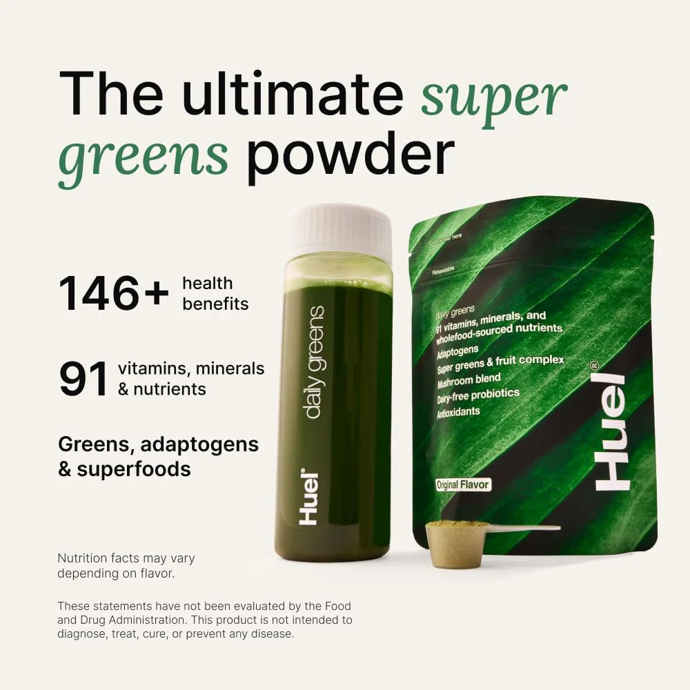 Daily Greens - Lemon & Ginger Flavor - Image 2