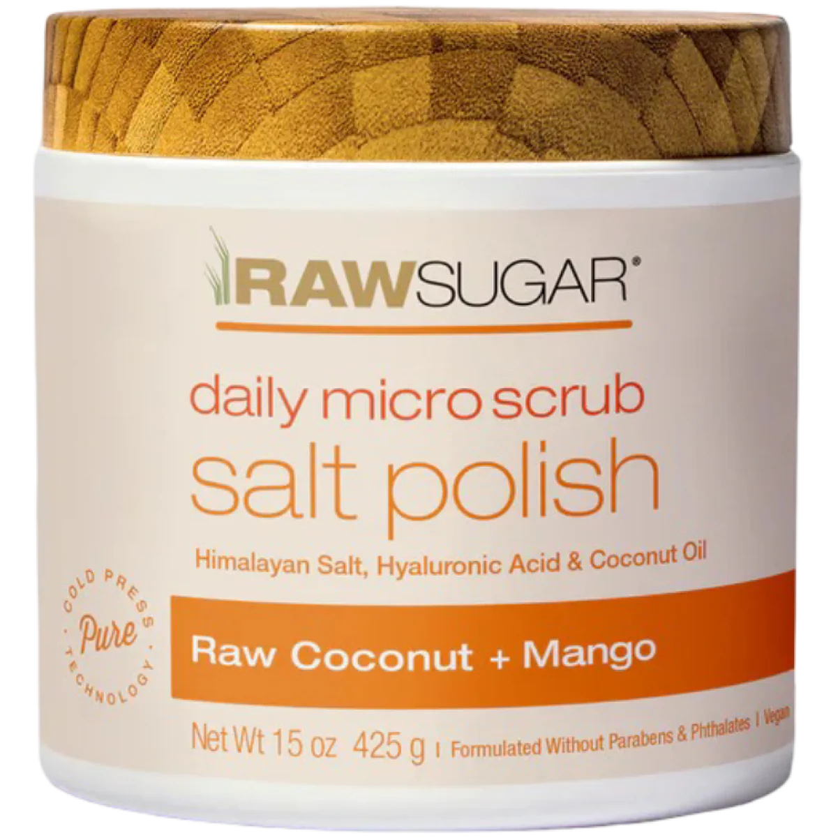 Daily Micro Salt Scrub Polish With Coconut And Mango Fragrance