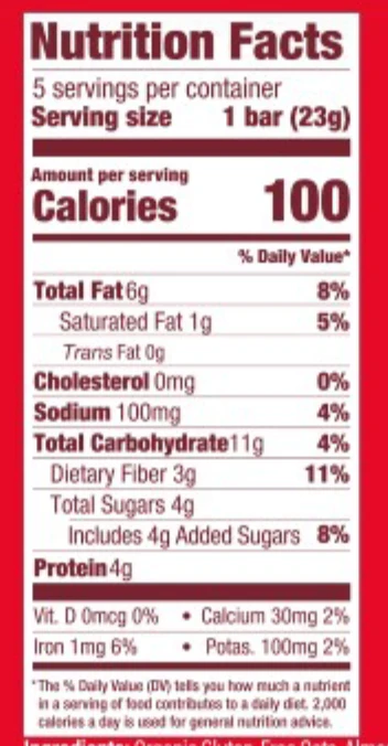 Dark Chocolate Almond Sea Salt Mini Bars (5 CT) - Image 4