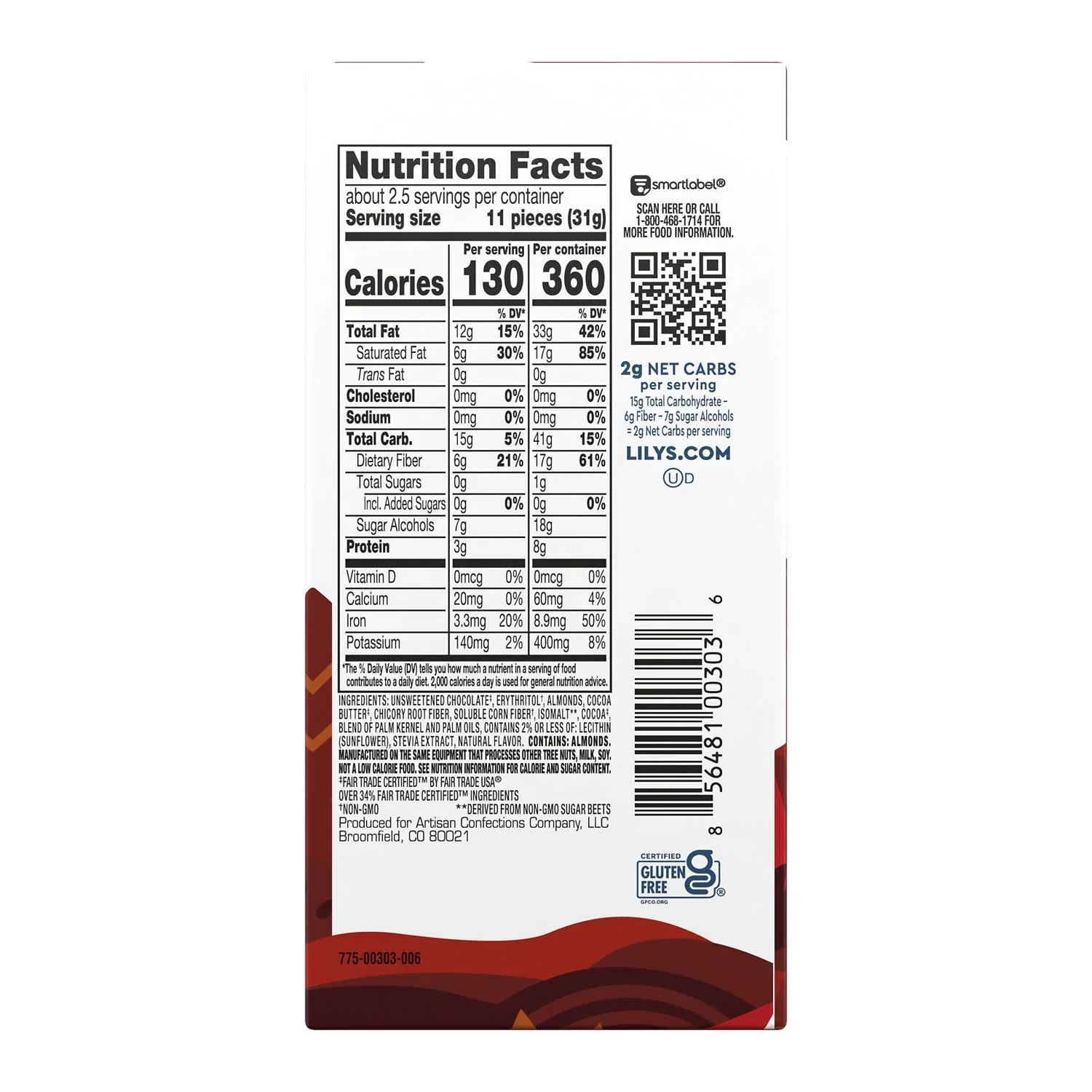 Dark Chocolate Almond Bar - Image 5